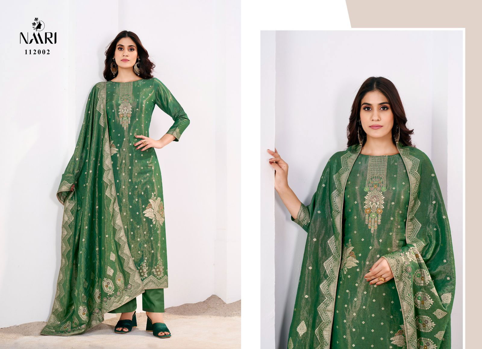 Suhhag By Naari Designer Shimmer Salwar Kameez Wholesale Shop In Surat
